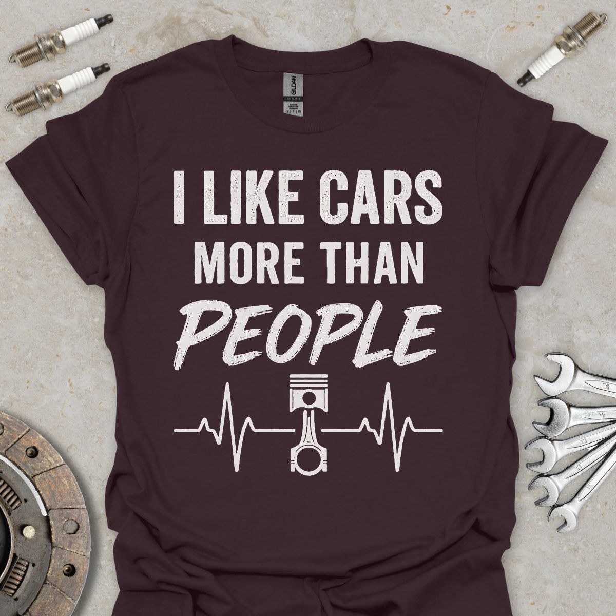 I like Cars more than People T-Shirt