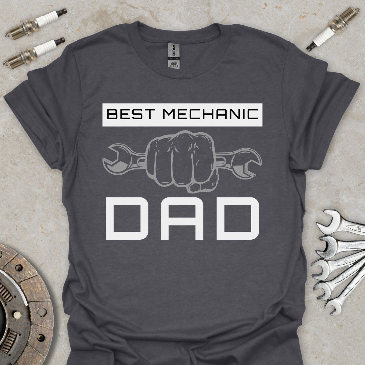 Best Mechanic Dad T-Shirt