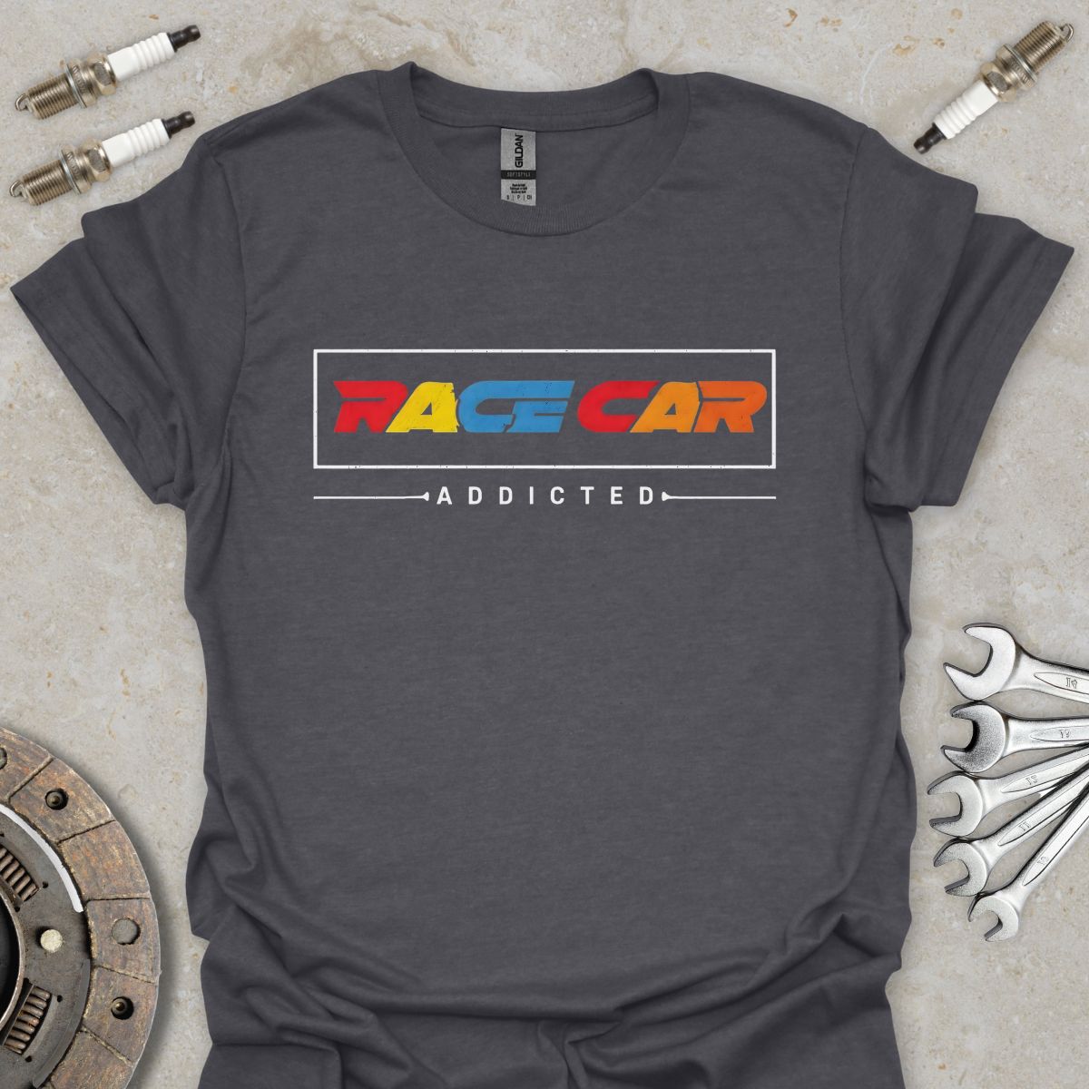 Race Car addicted T-Shirt