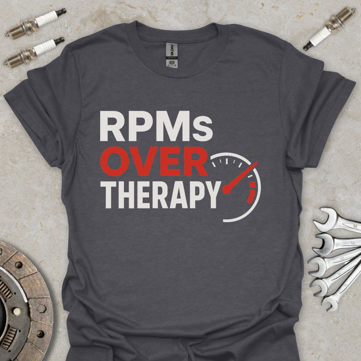 RPMs over Therapy T-Shirt