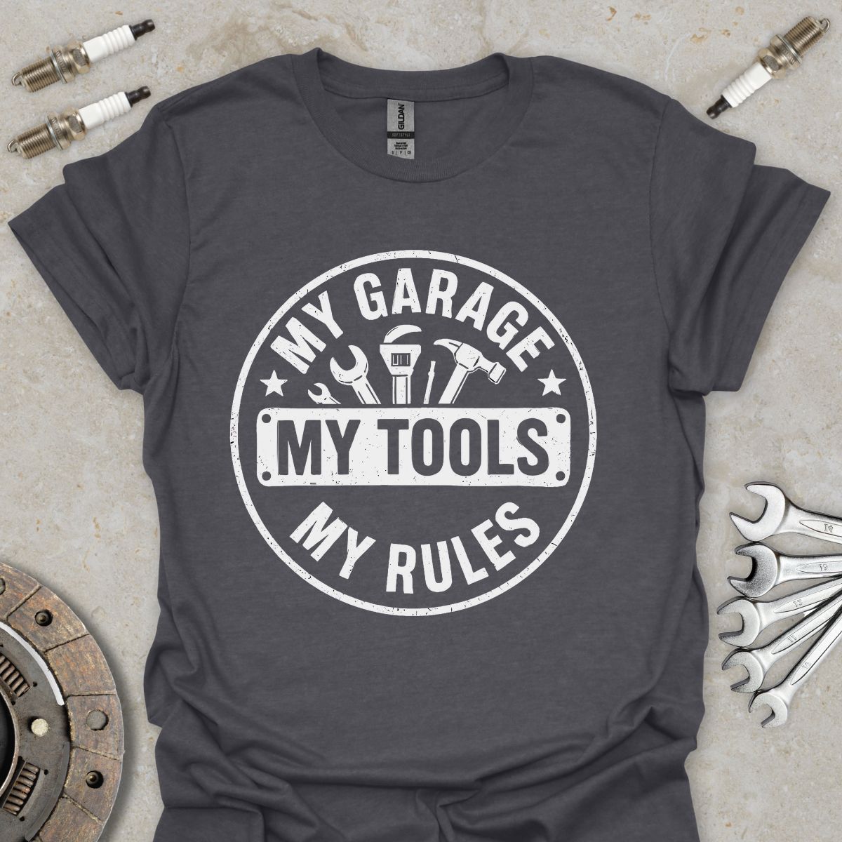 My Garage, My Tools, My Rules T-Shirt