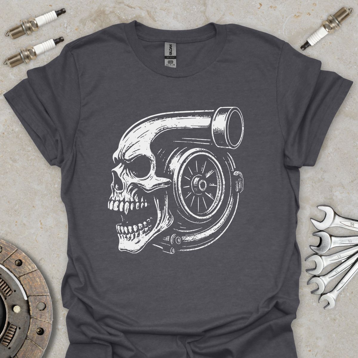 Turbocharger Skull T-Shirt