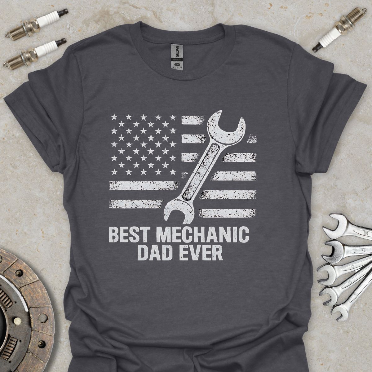 Best Mechanic Dad Ever T-Shirt