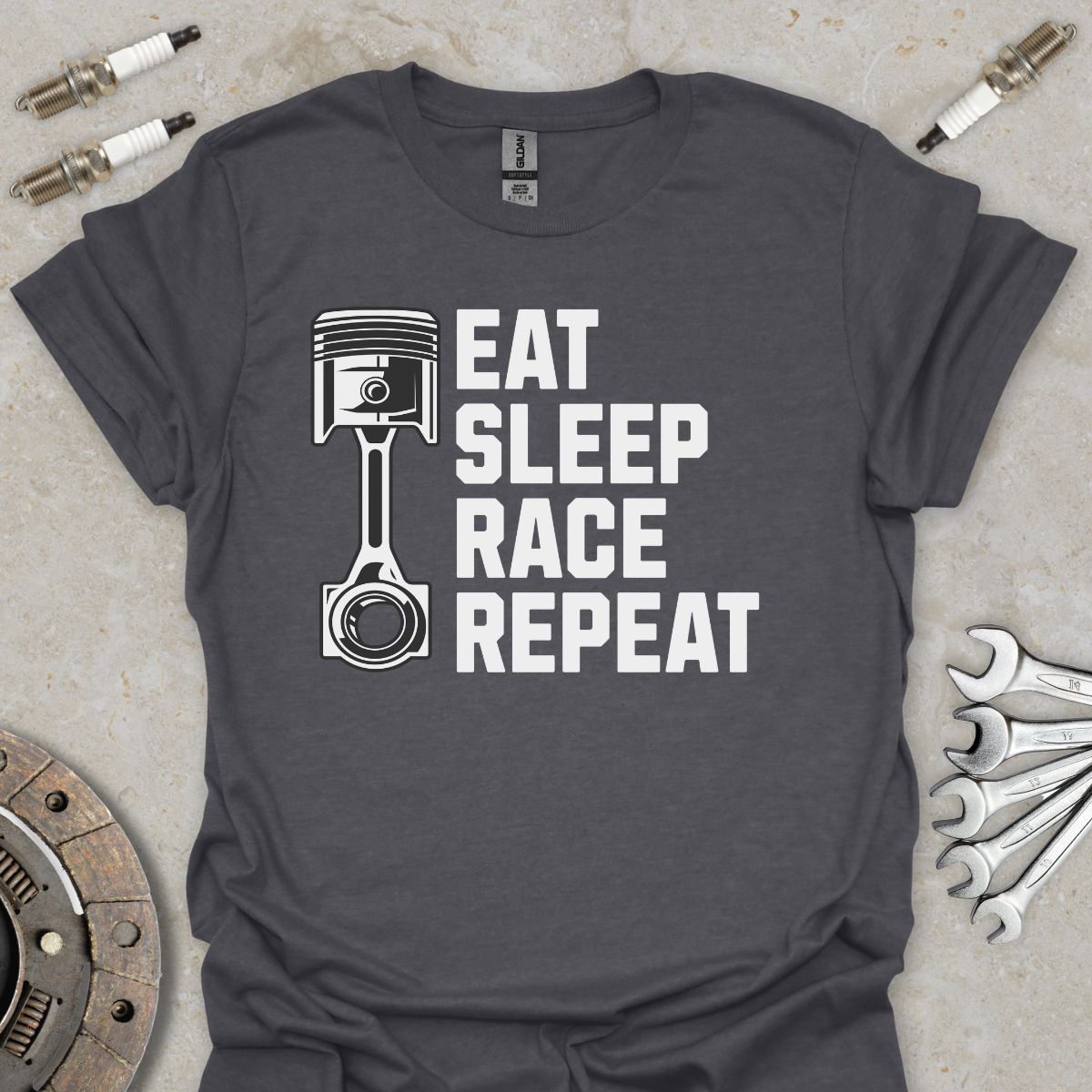 Eat, Sleep, Race, Repeat T-Shirt