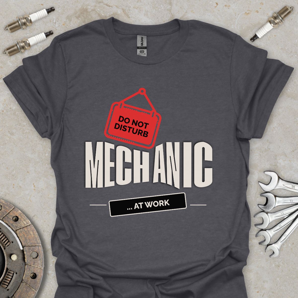 Mechanic at Work T-Shirt