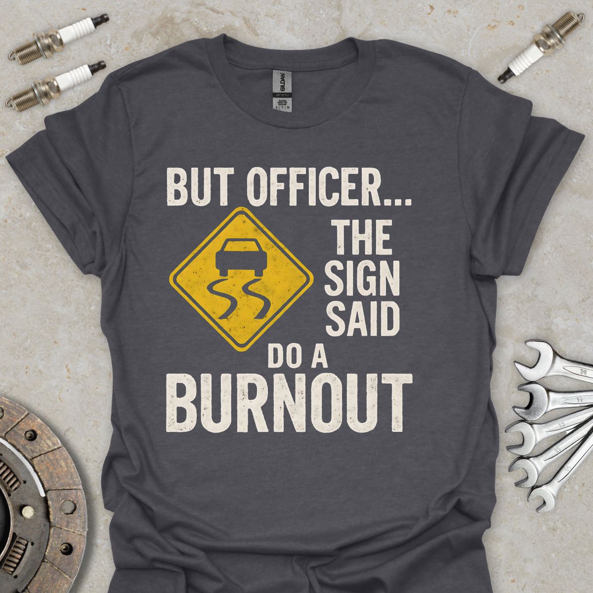 But Officer T-Shirt