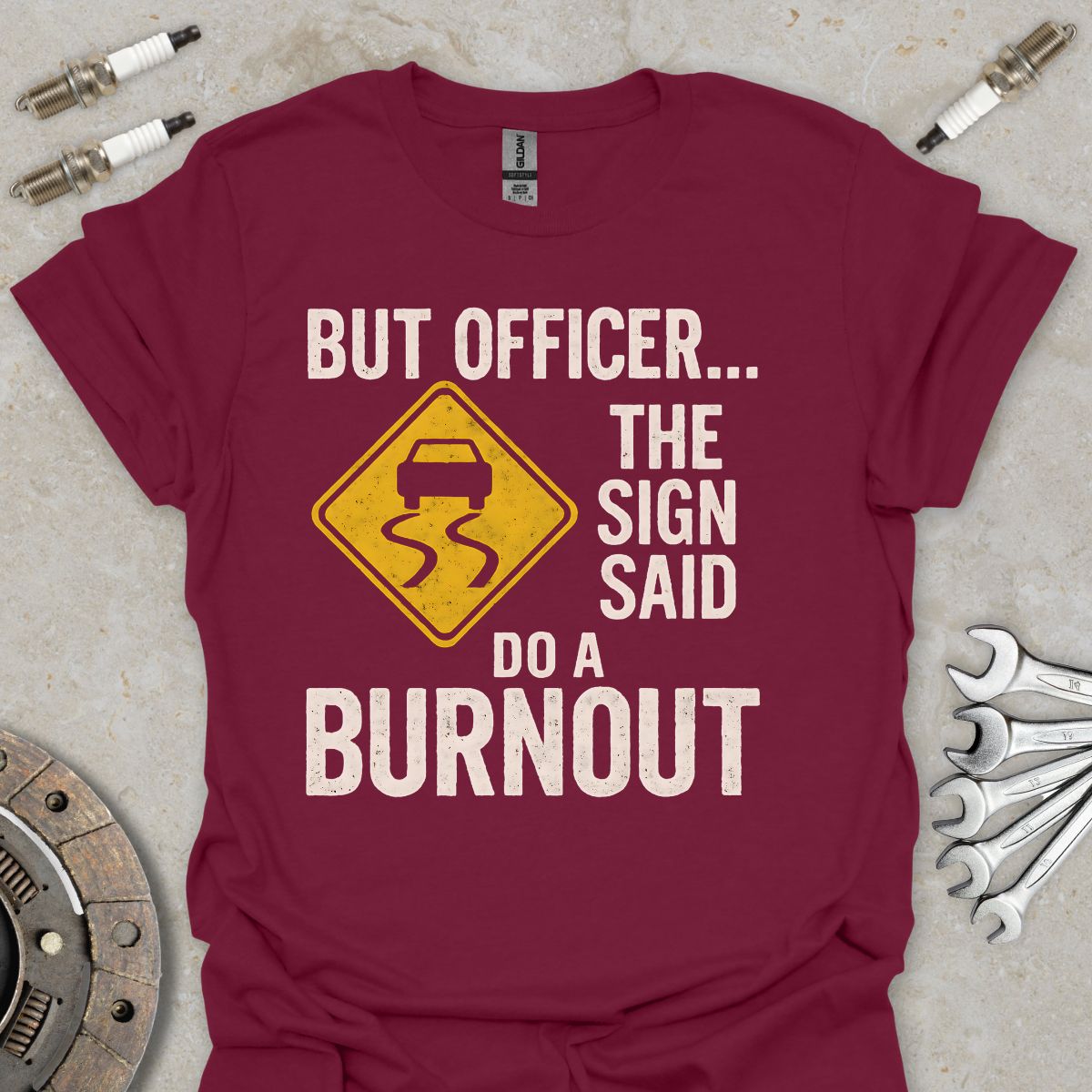 But Officer T-Shirt