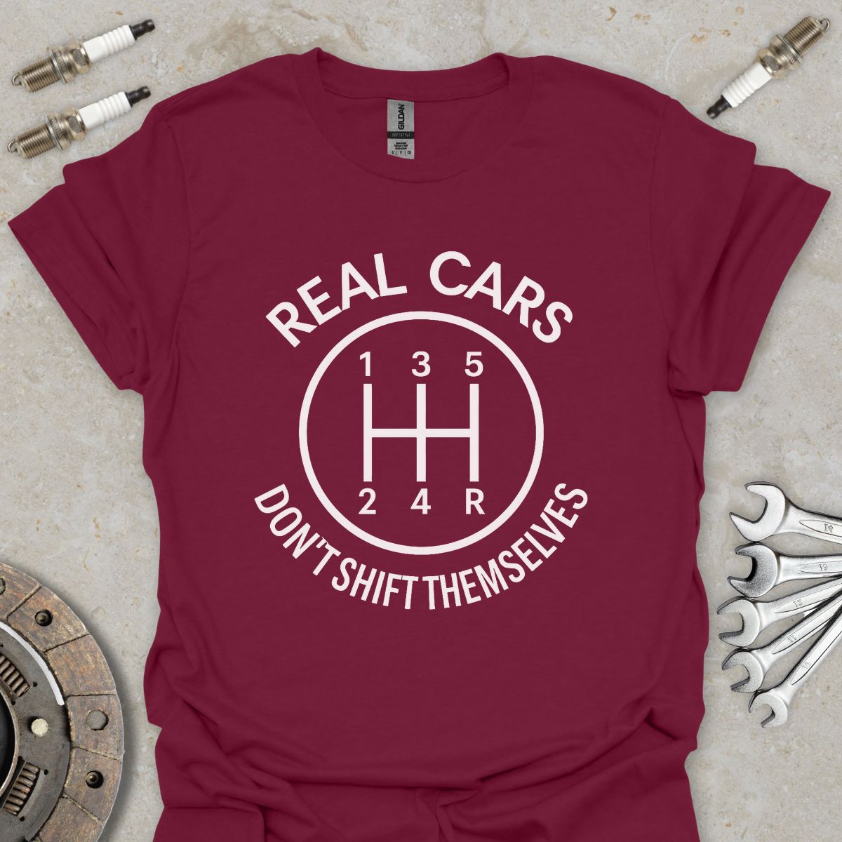Real Cars don't Shift Themselves T-Shirt