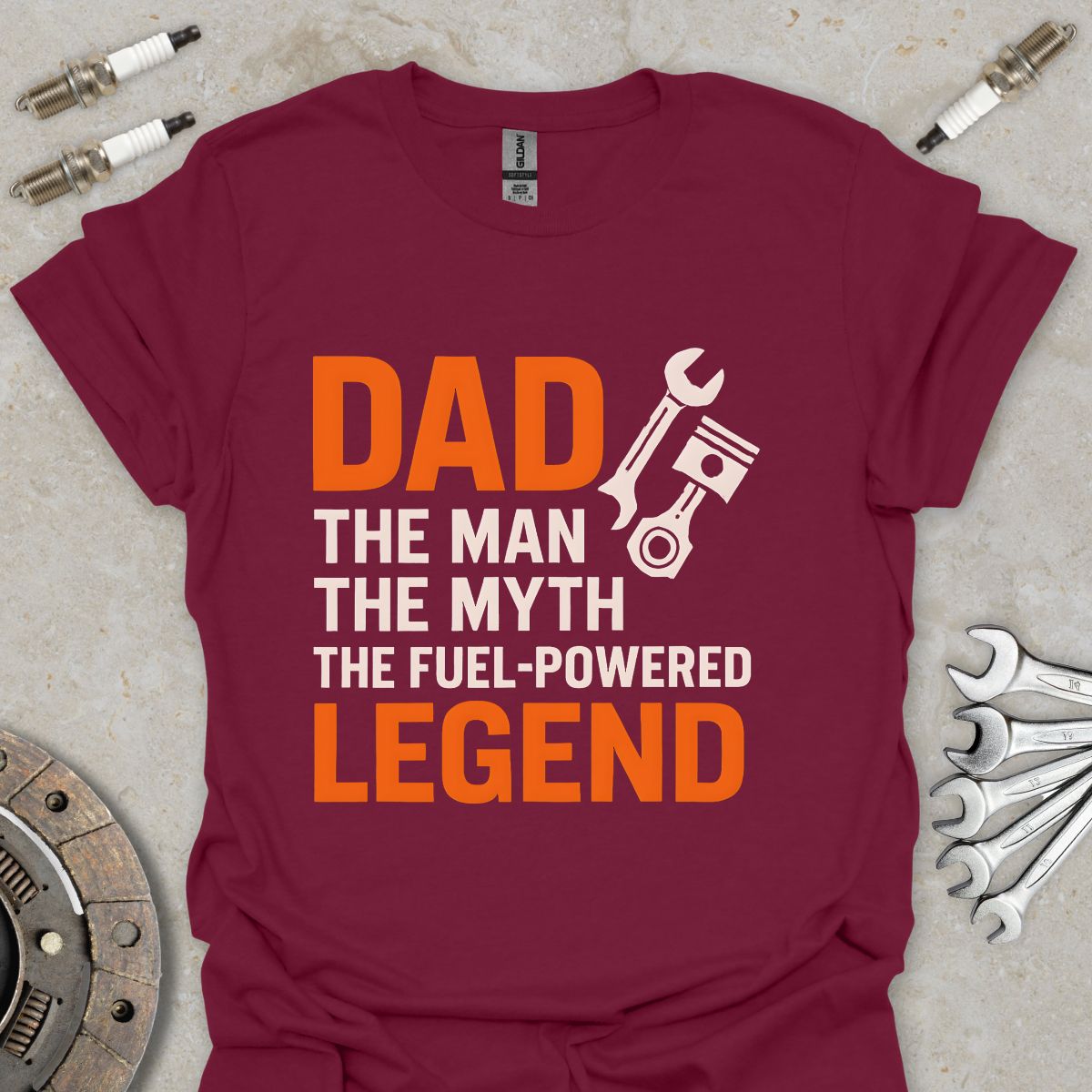 Dad the Fuel Powered Legend T-Shirt