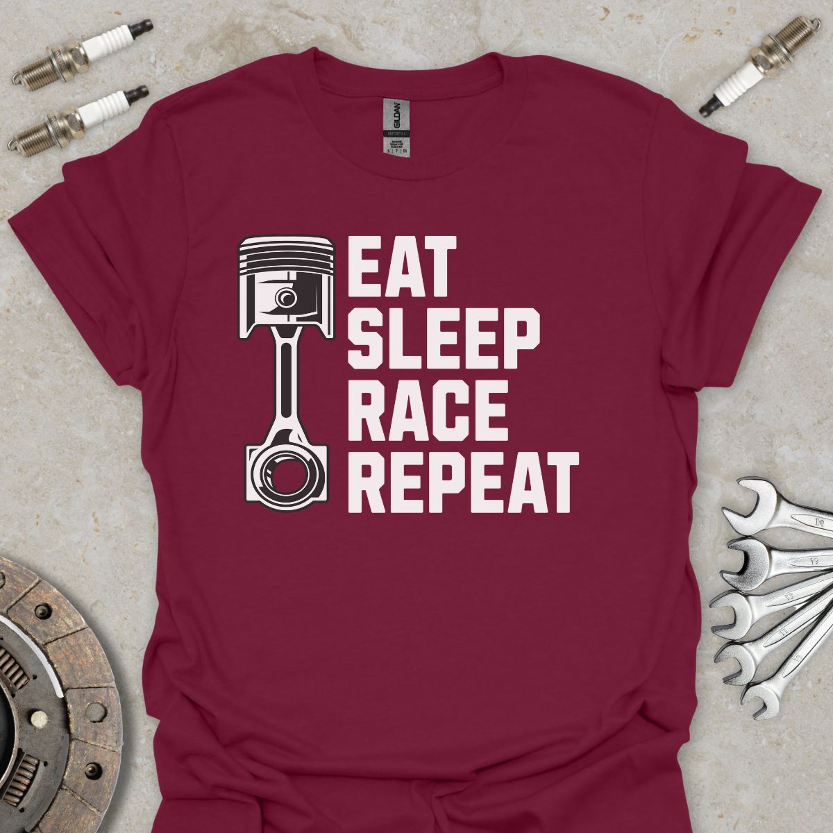 Eat, Sleep, Race, Repeat T-Shirt