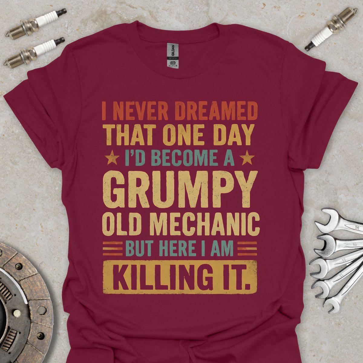 Grumpy Old Mechanic T-Shirt