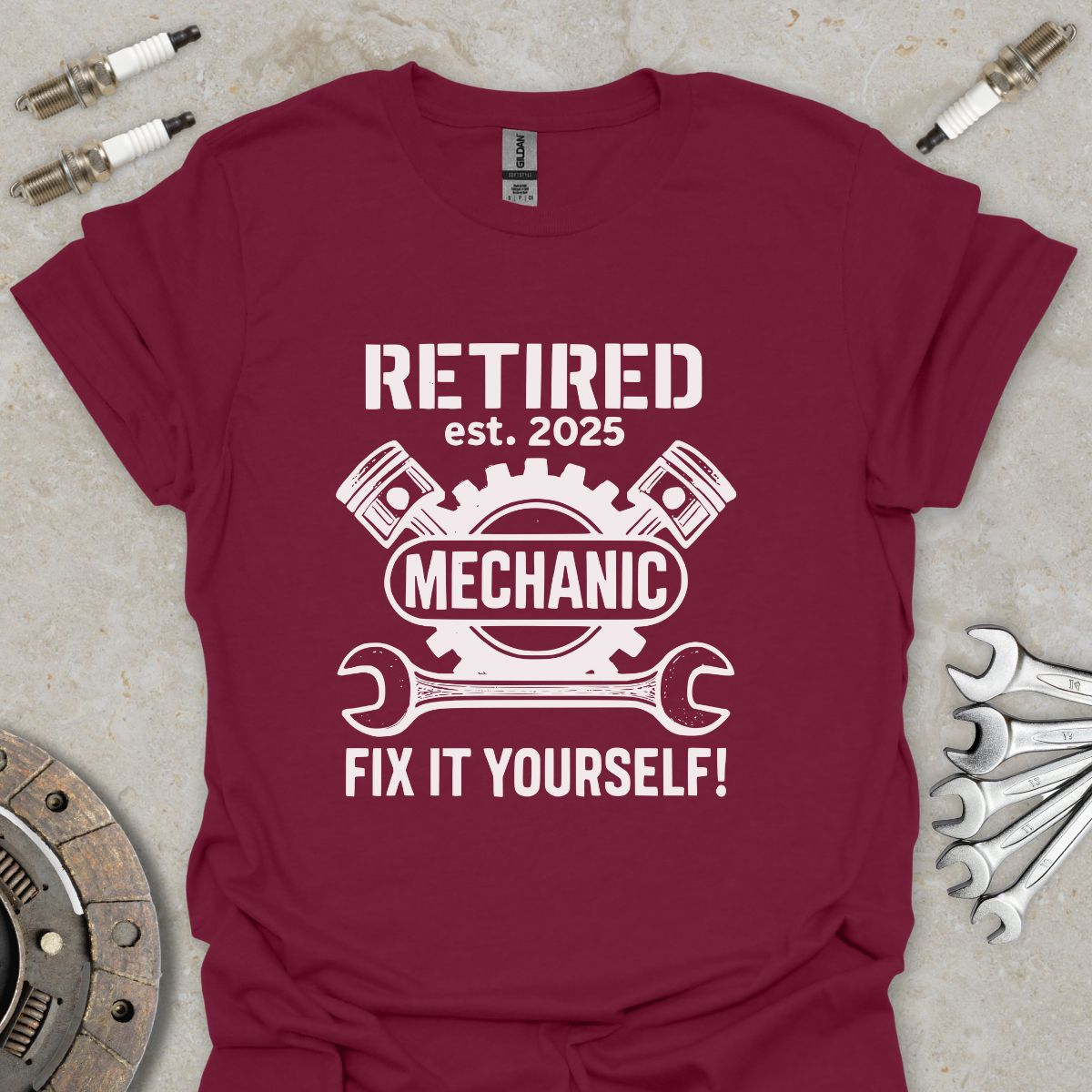 Retired Mechanic fix it Yourself T-Shirt