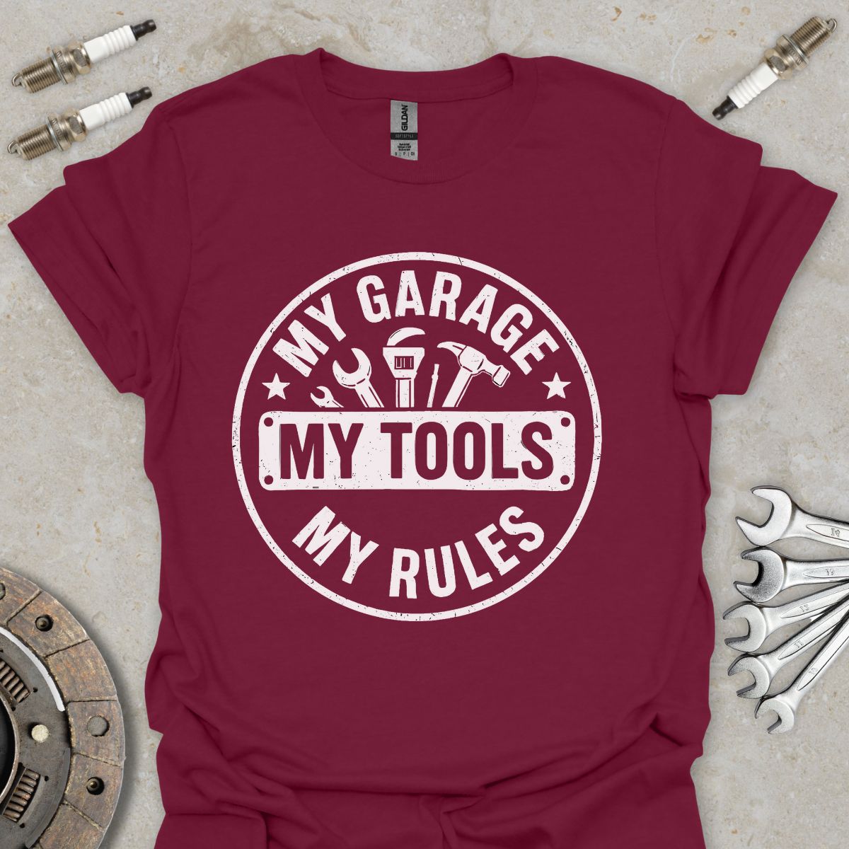 My Garage, My Tools, My Rules T-Shirt