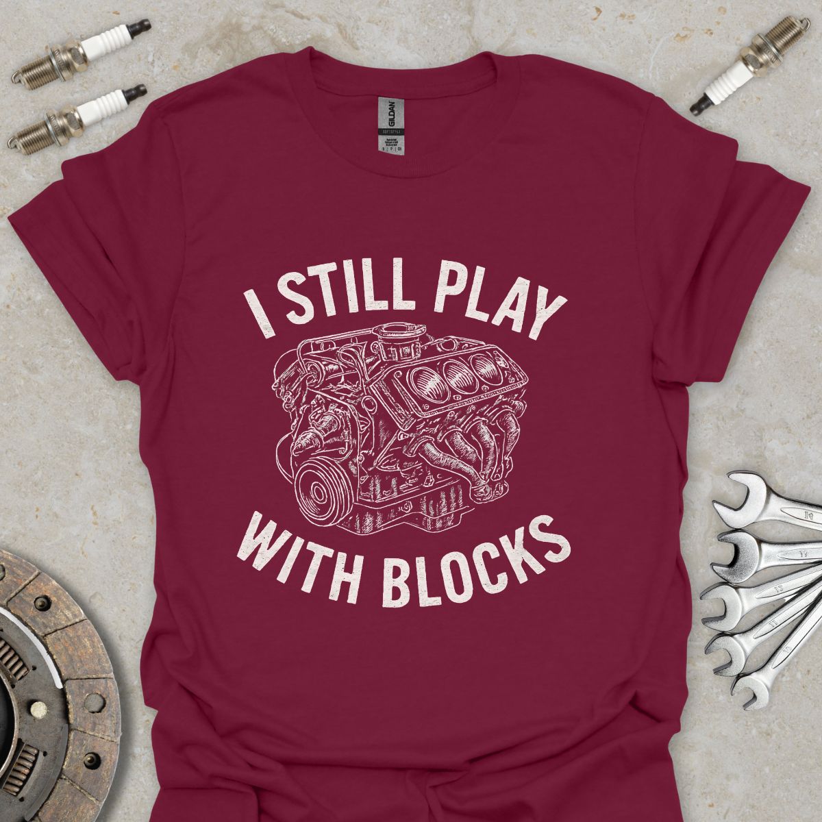 I still Play with Blocks T-Shirt