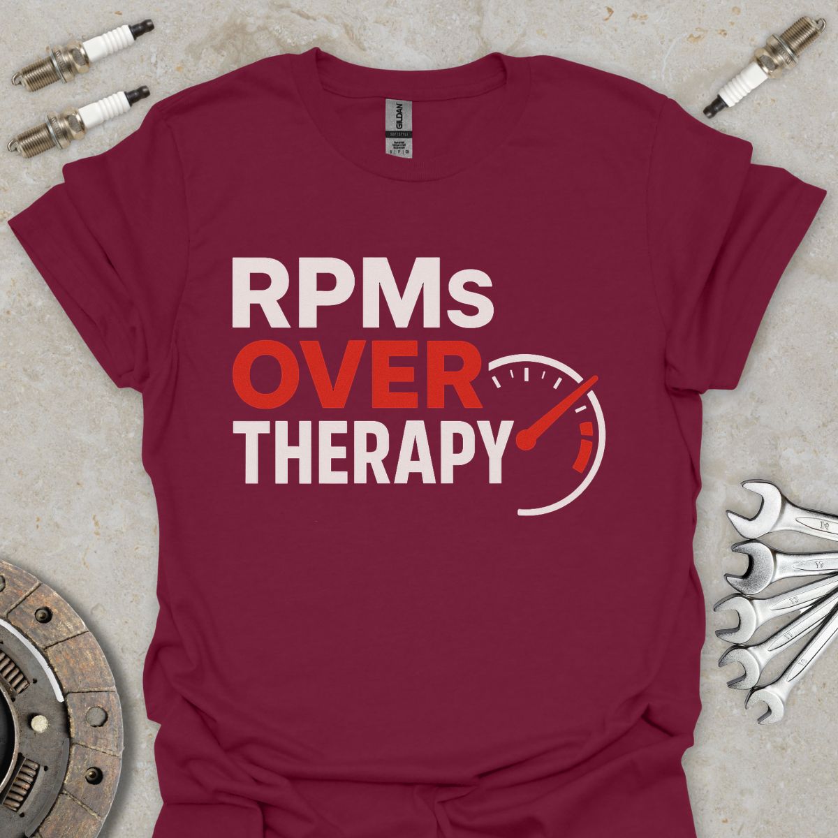 RPMs over Therapy T-Shirt