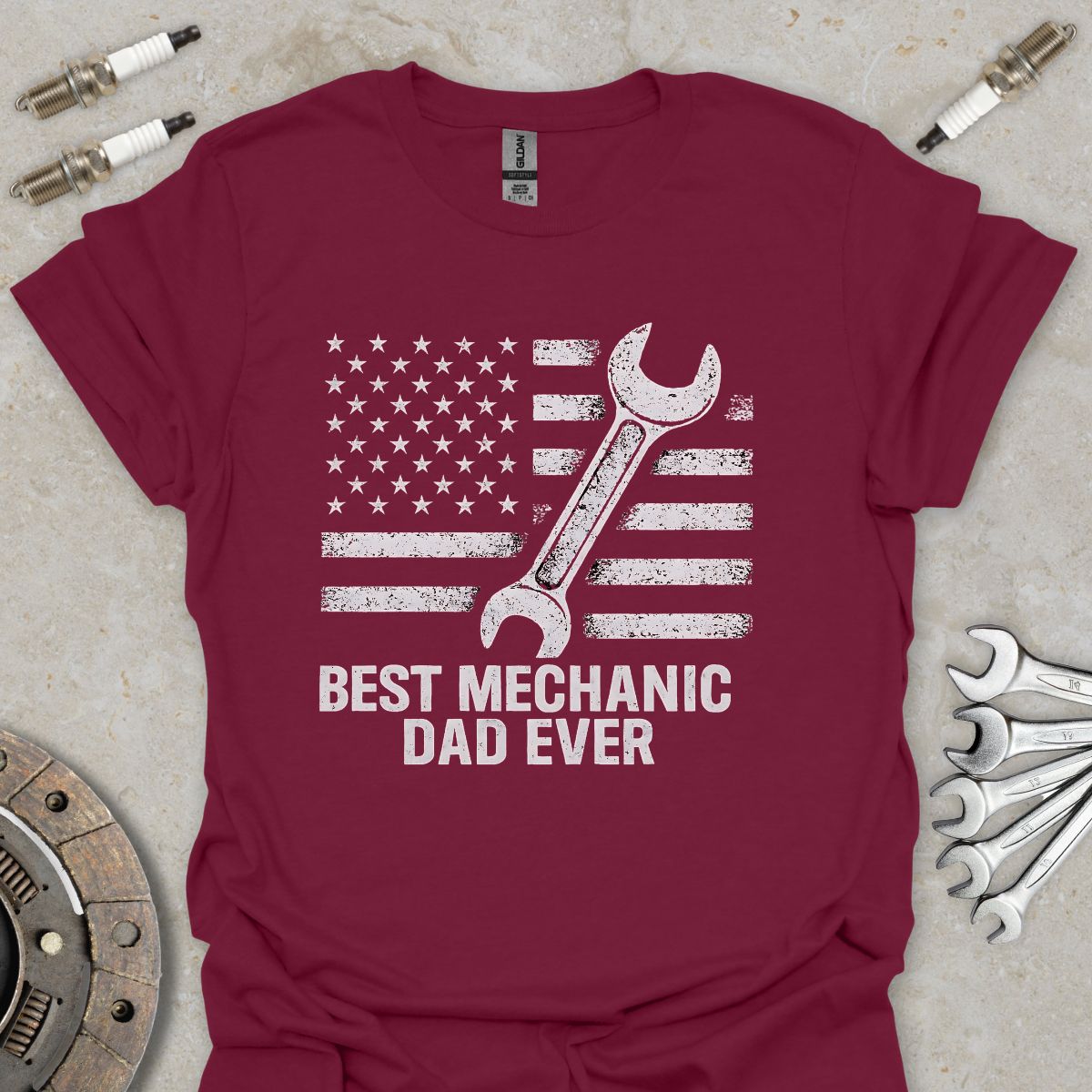 Best Mechanic Dad Ever T-Shirt