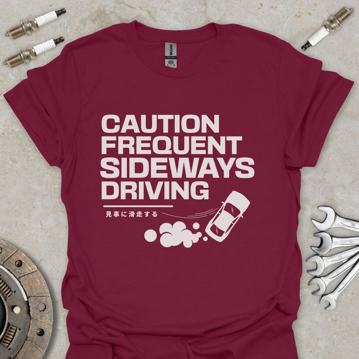 Sideways Driving T-Shirt