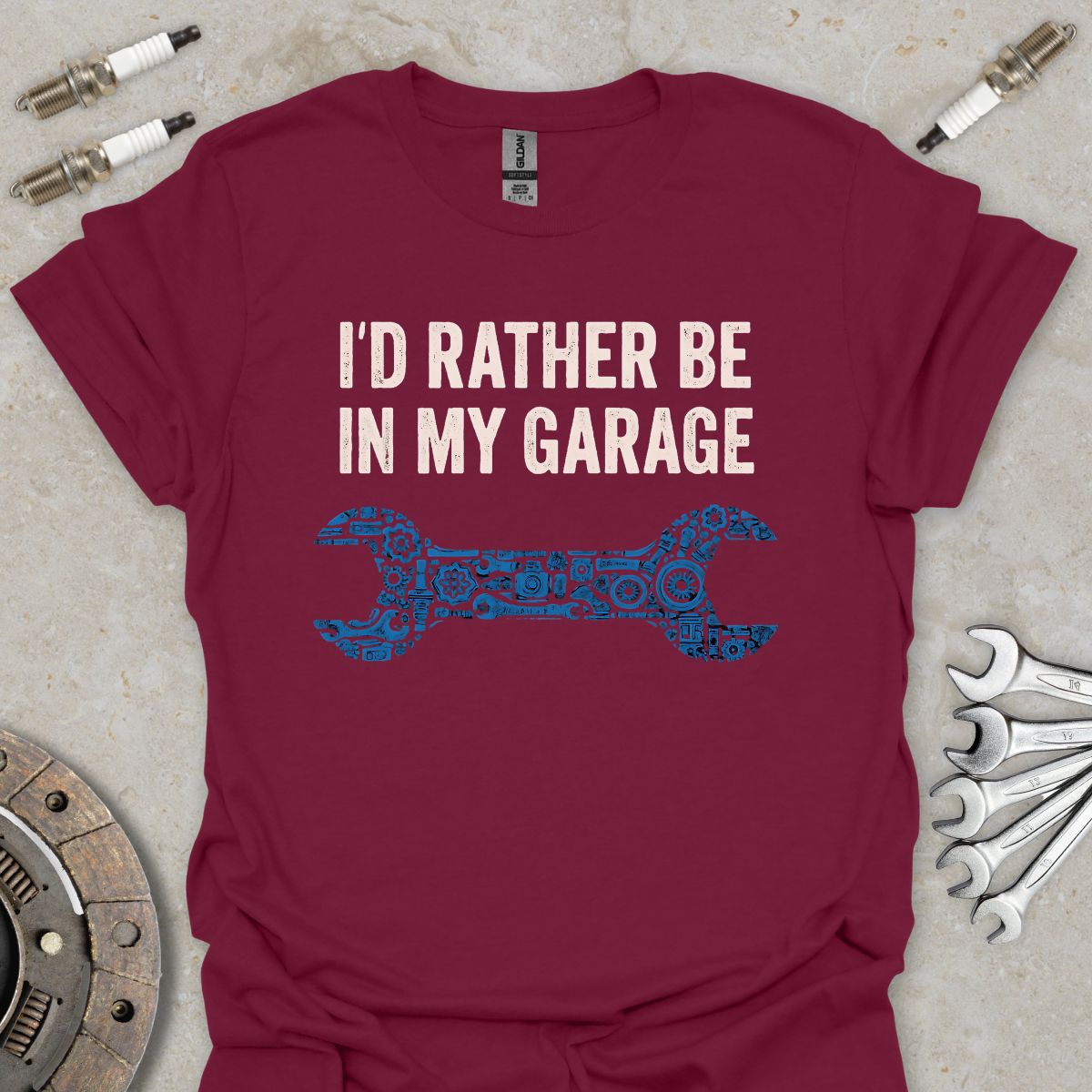 I'd rather be in my Garage T-Shirt
