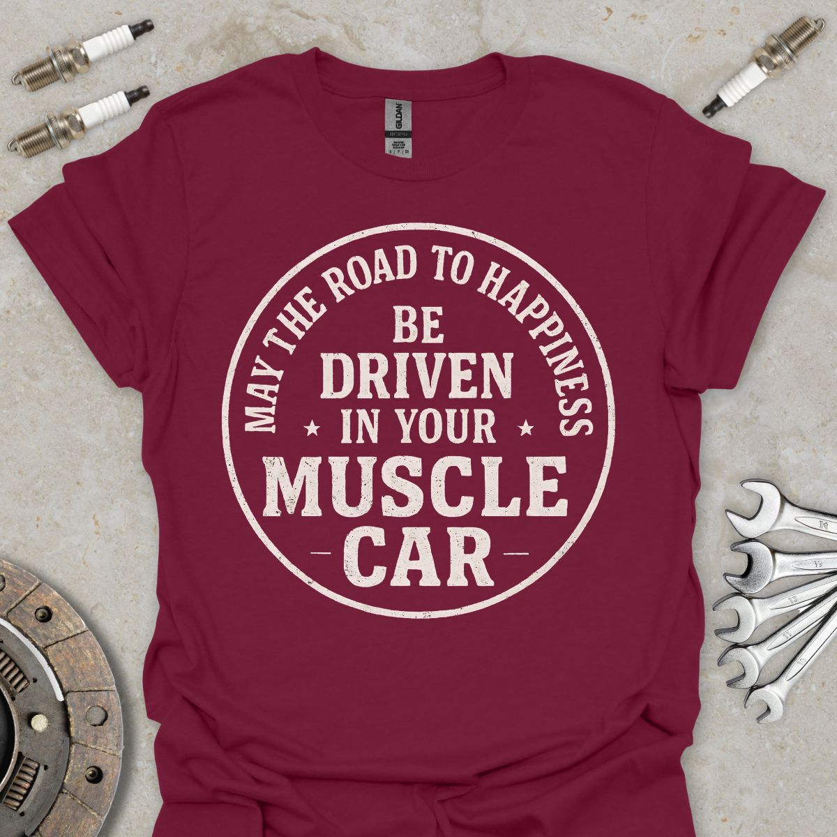 In your Muscle Car T-Shirt