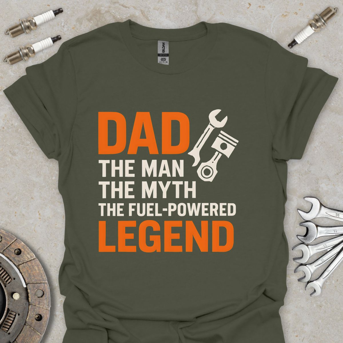 Dad the Fuel Powered Legend T-Shirt