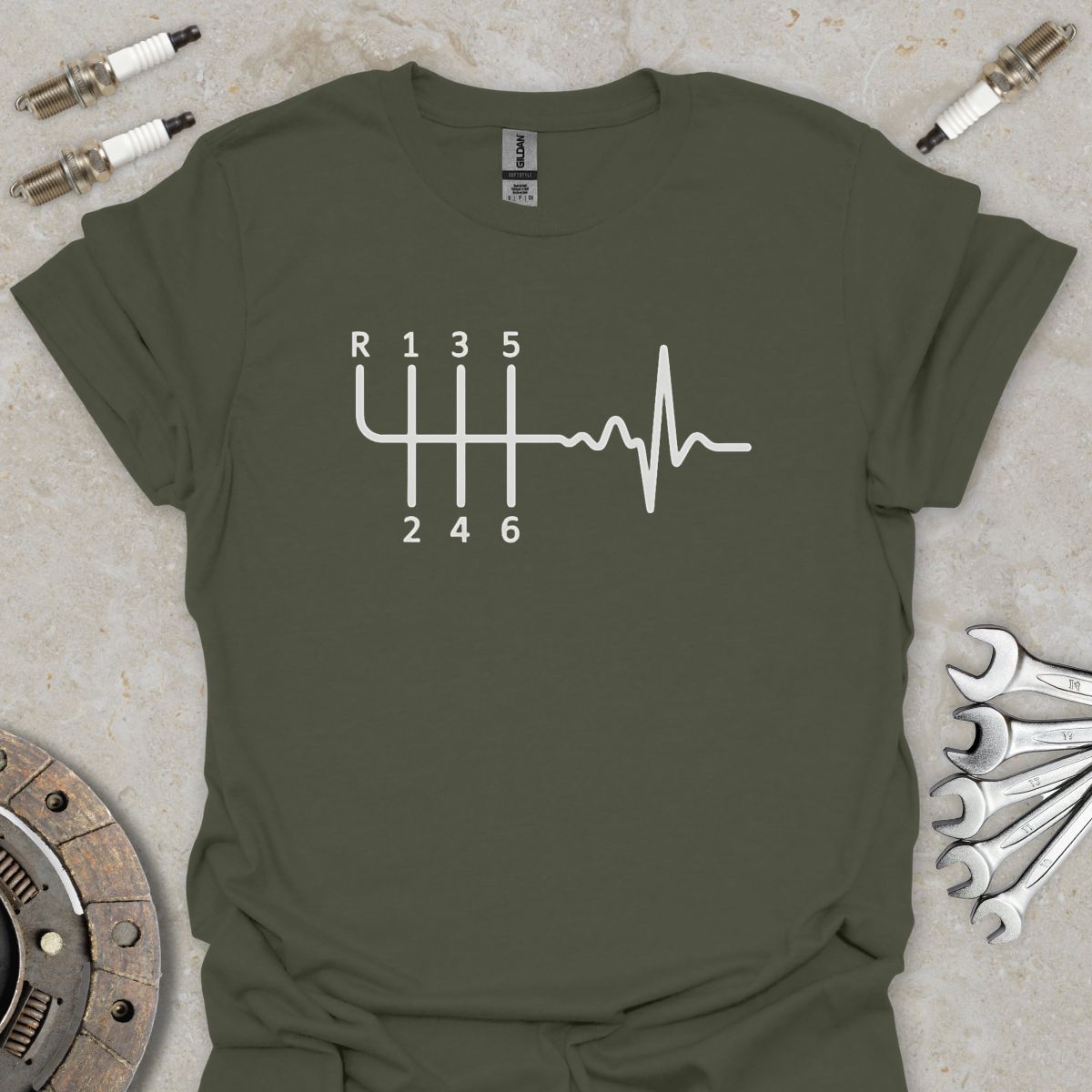 Downshift Heartbeat T-Shirt