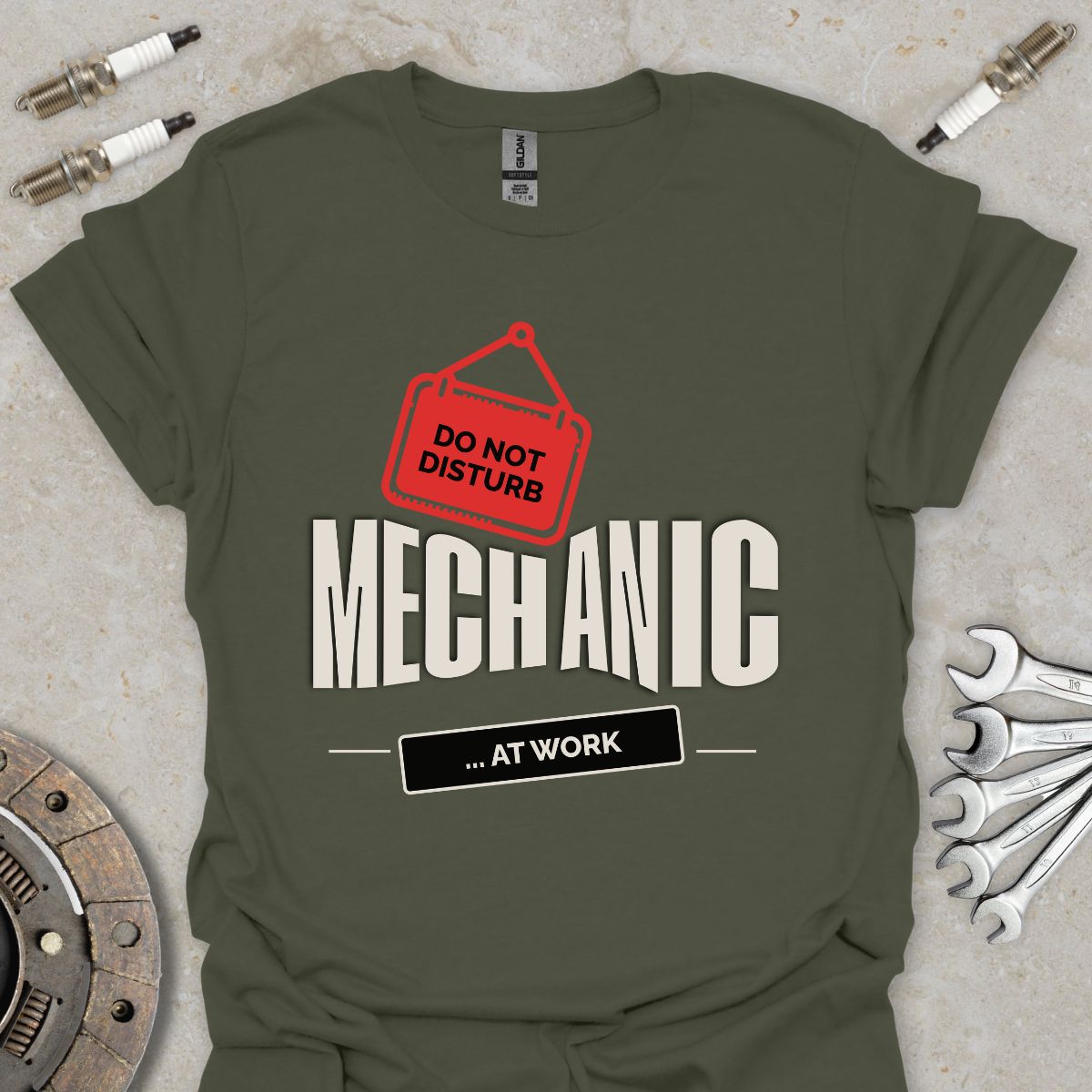 Mechanic at Work T-Shirt