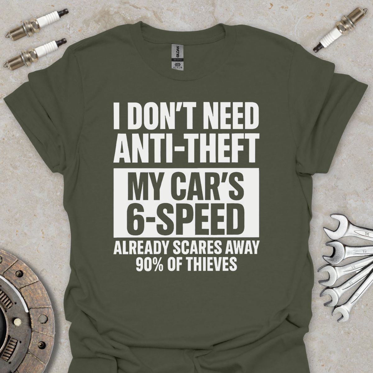 I don't need Anti-Theft T-Shirt