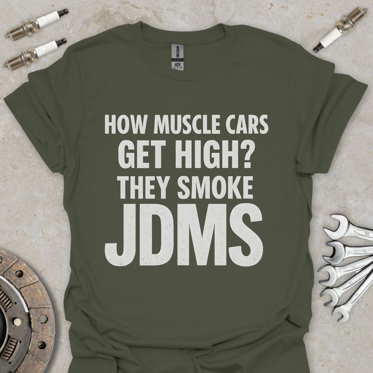 How Muscle Cars get high?  T-Shirt