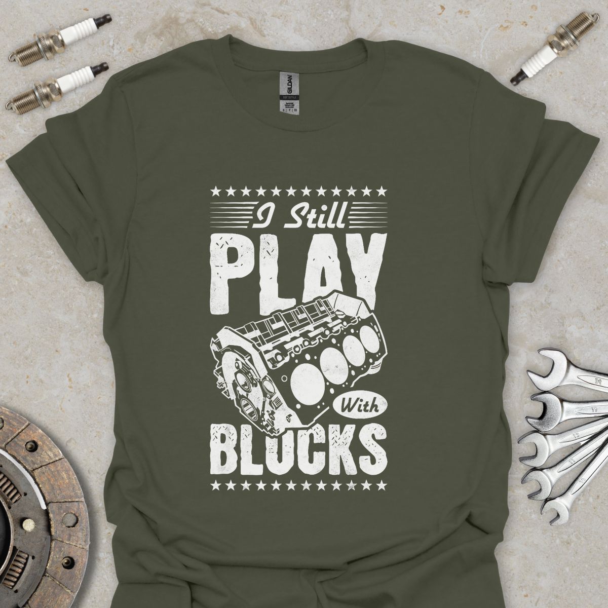 I Still play with Blocks T-Shirt