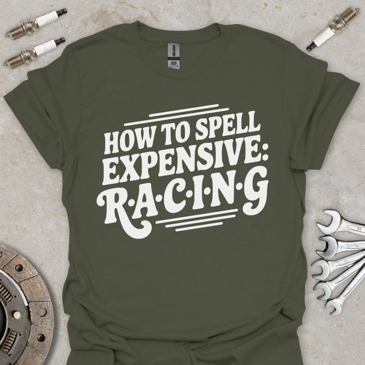 How to spell Expensive T-Shirt