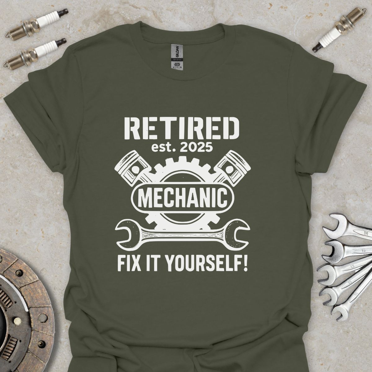 Retired Mechanic fix it Yourself T-Shirt