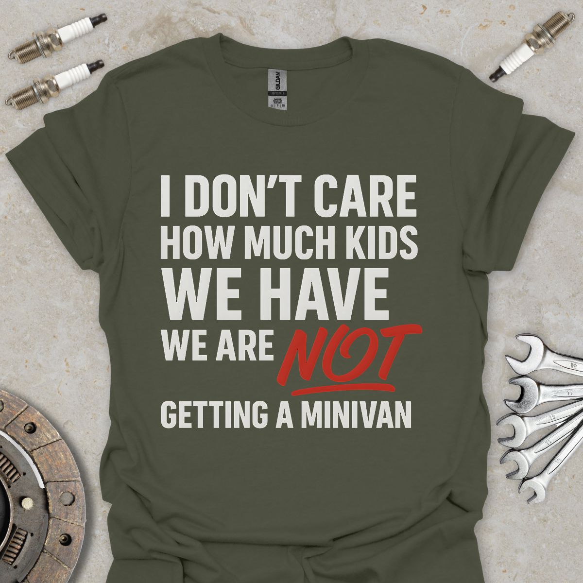 I Don't care T-Shirt