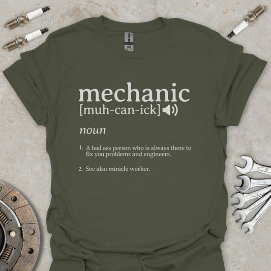 Mechanic Definition T-Shirt