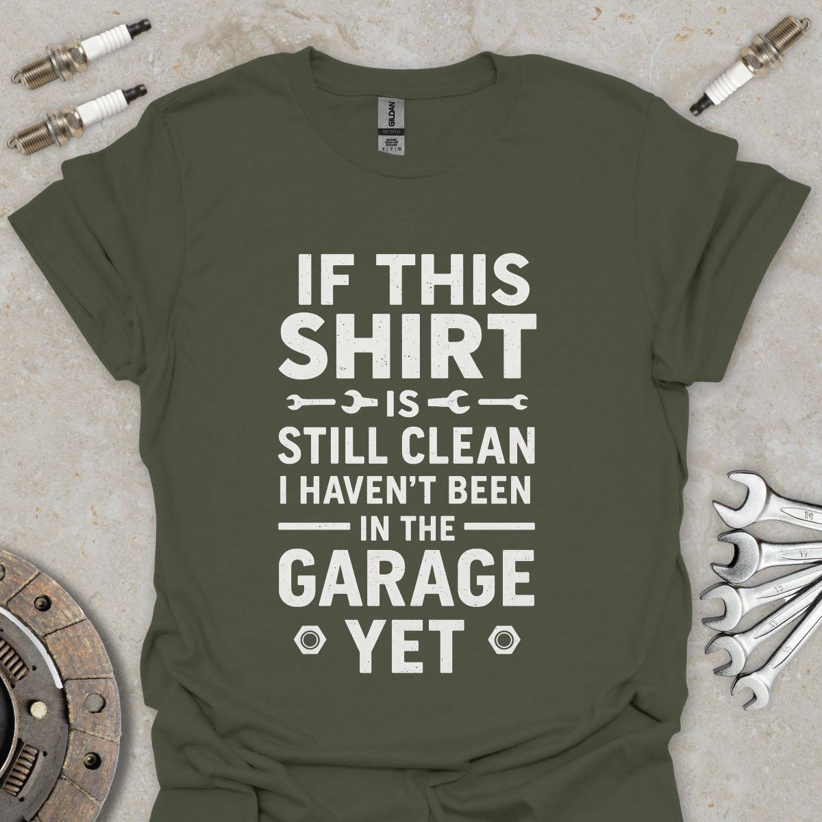 If this Shirt is still clean T-Shirt