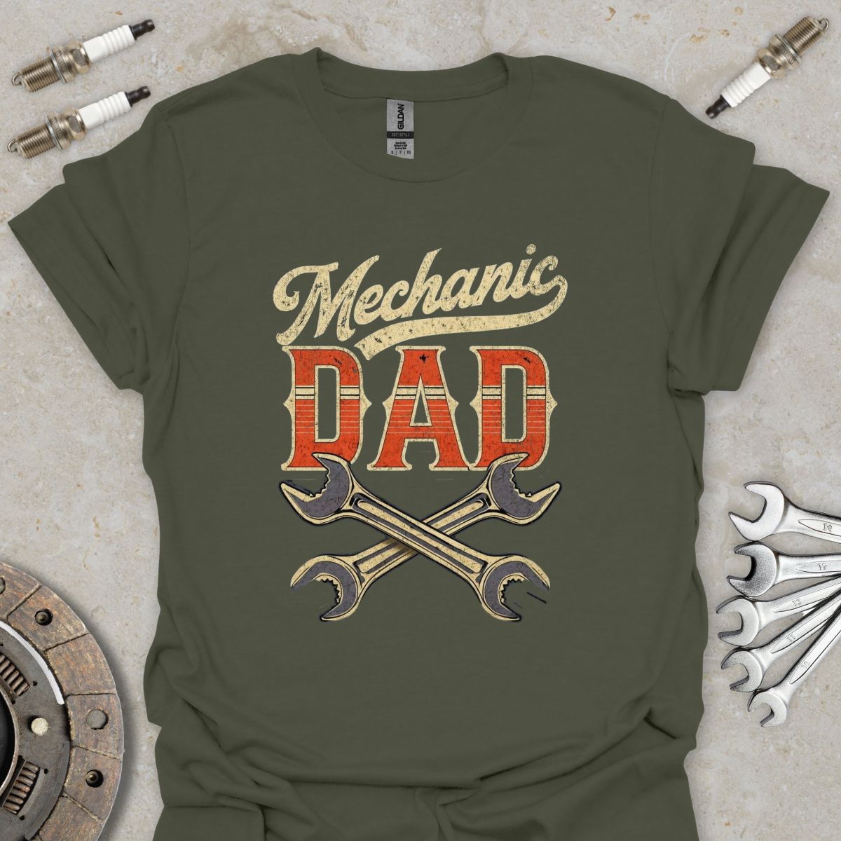 Mechanic Dad T-Shirt