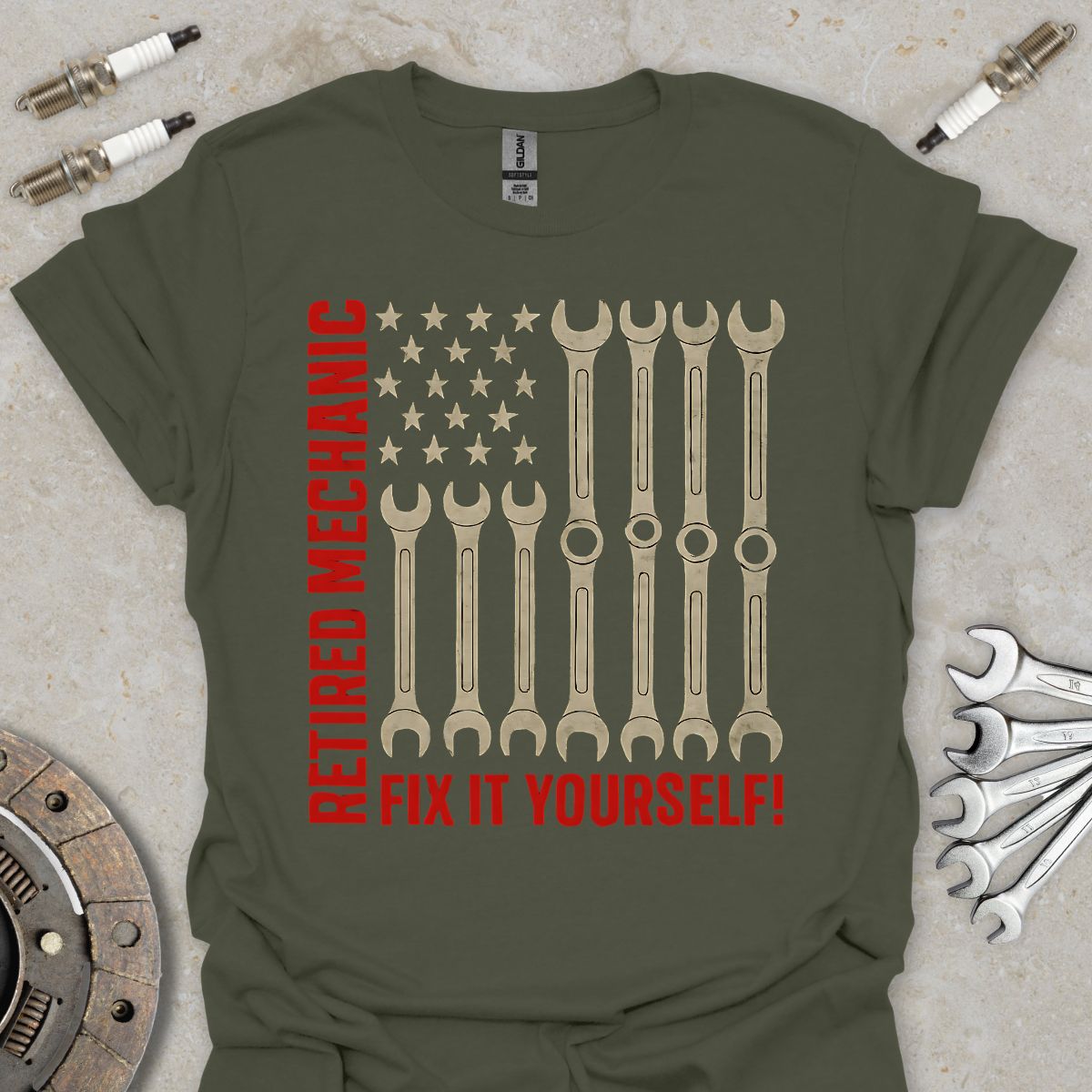 Retired Mechanic T-Shirt