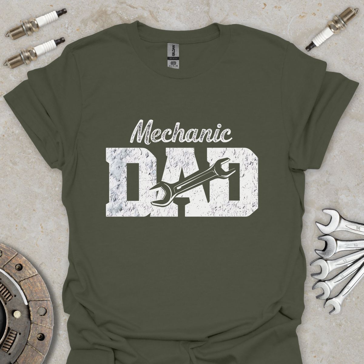 Mechanic Dad T-Shirt