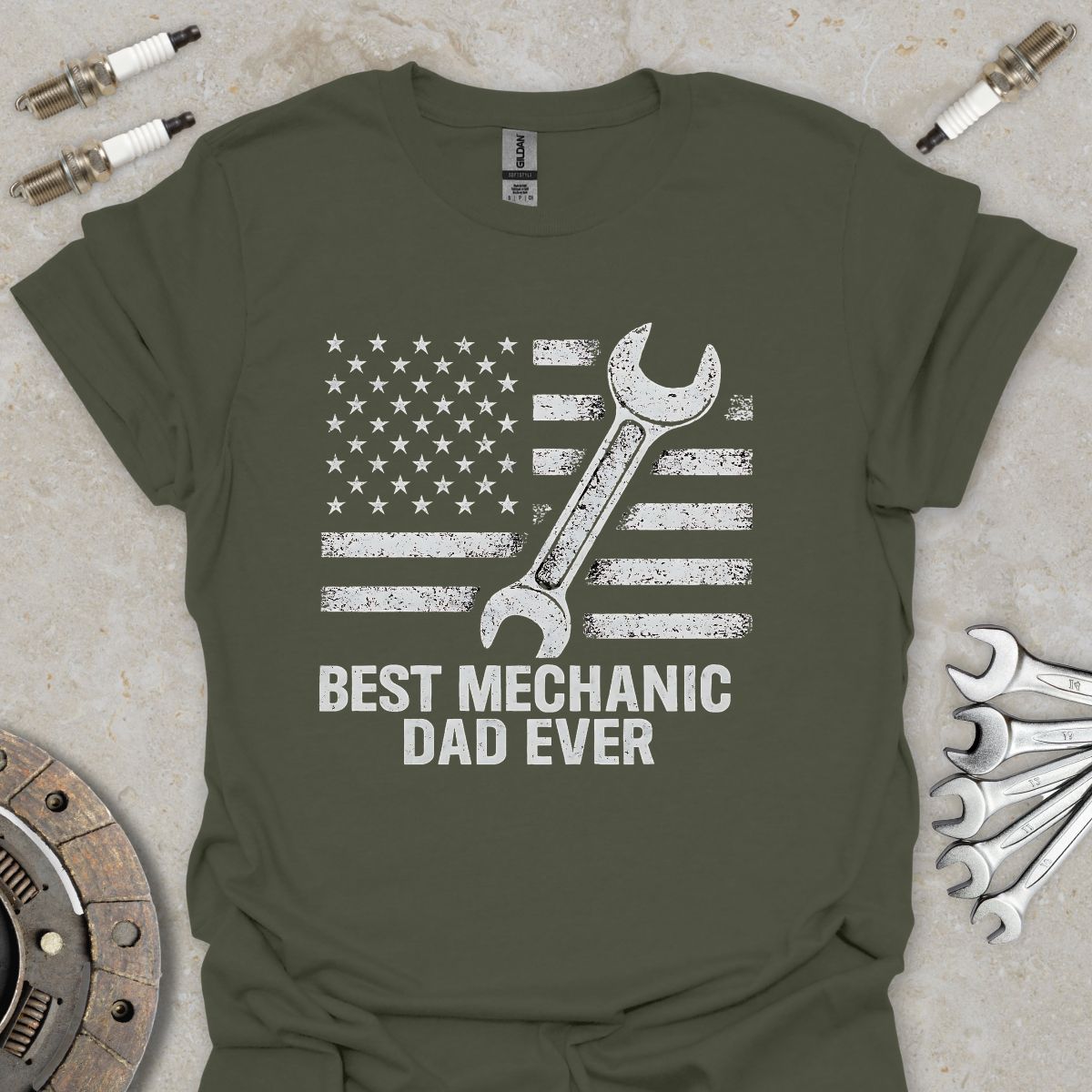Best Mechanic Dad Ever T-Shirt