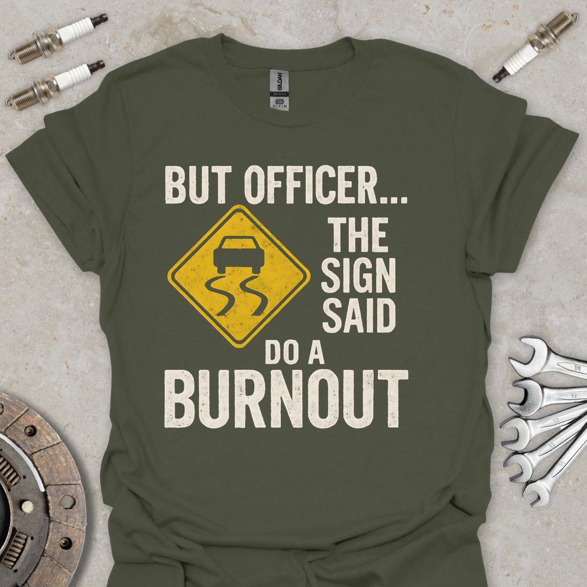 But Officer T-Shirt