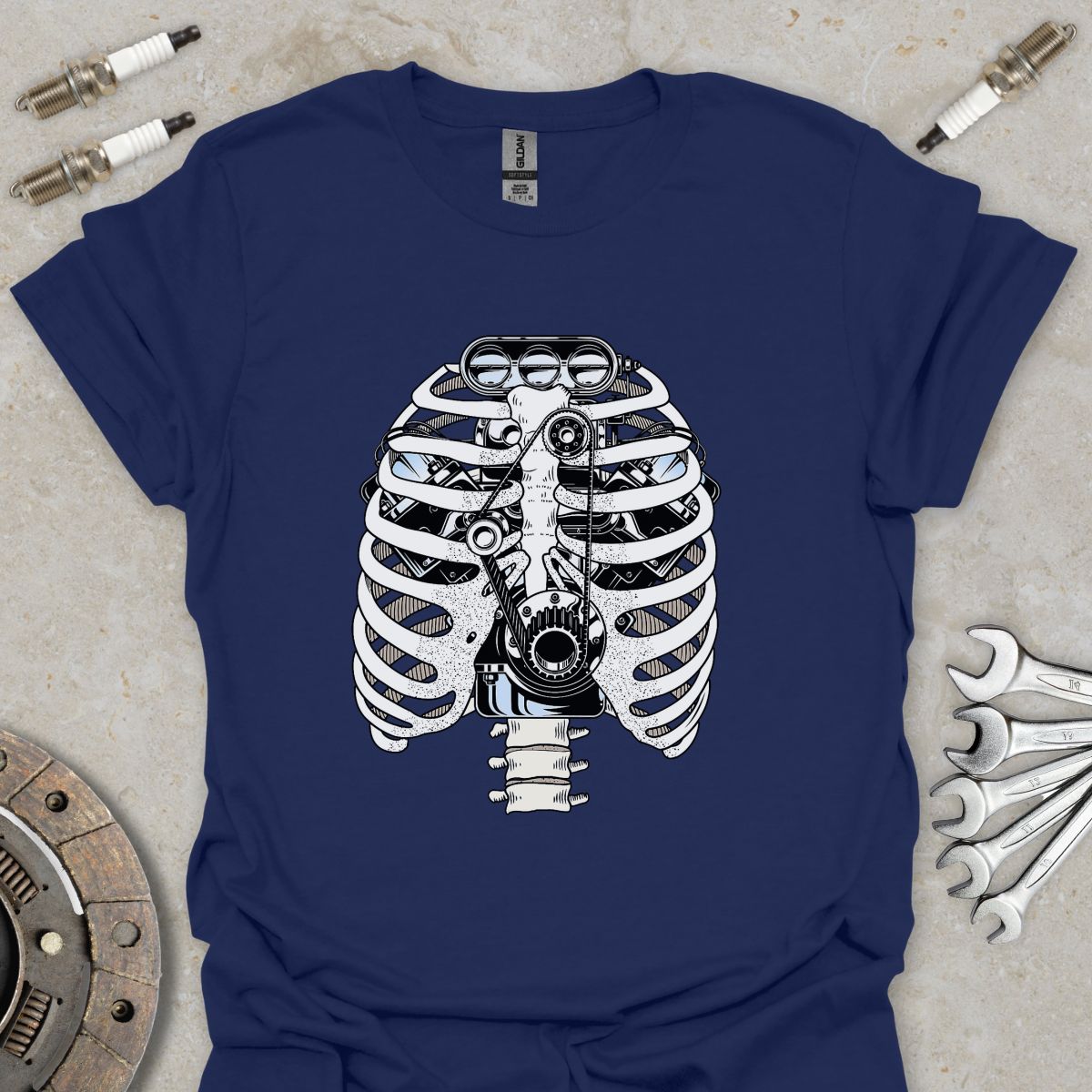 Engine Skeleton T-Shirt
