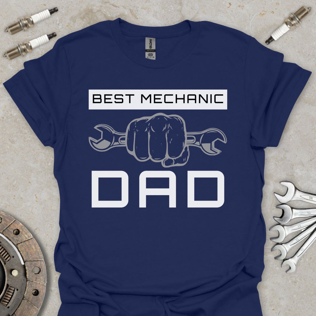 Best Mechanic Dad T-Shirt