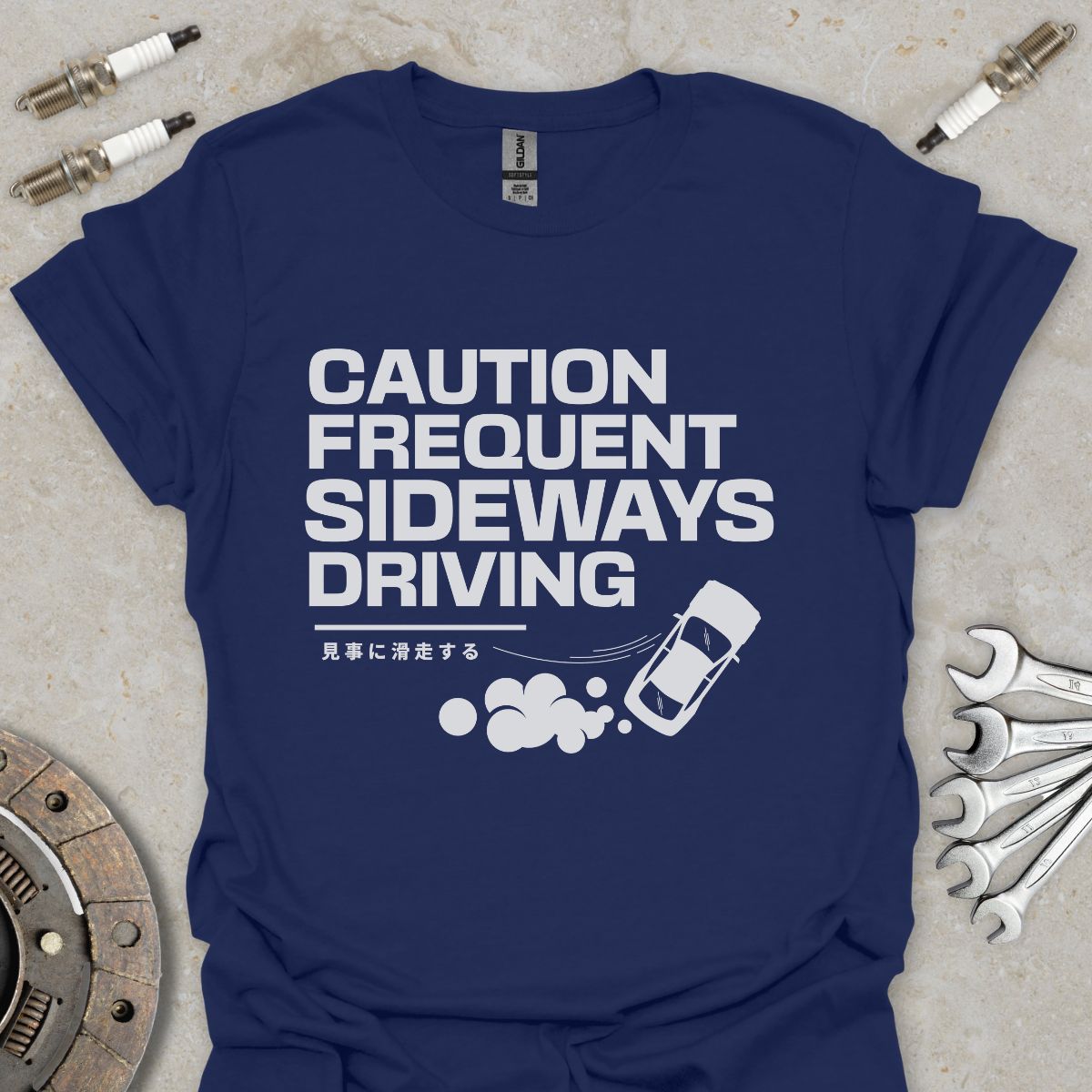 Sideways Driving T-Shirt