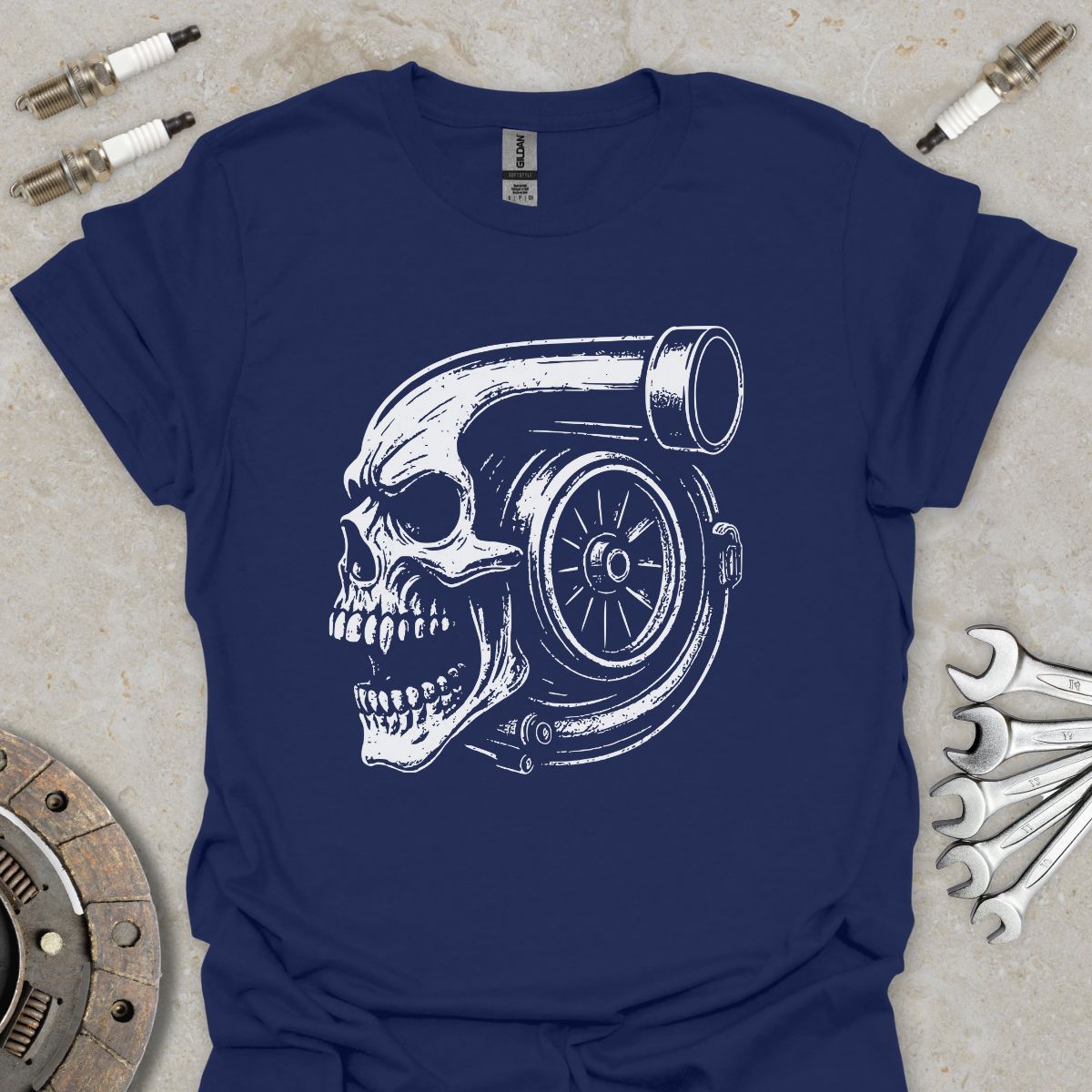 Turbocharger Skull T-Shirt