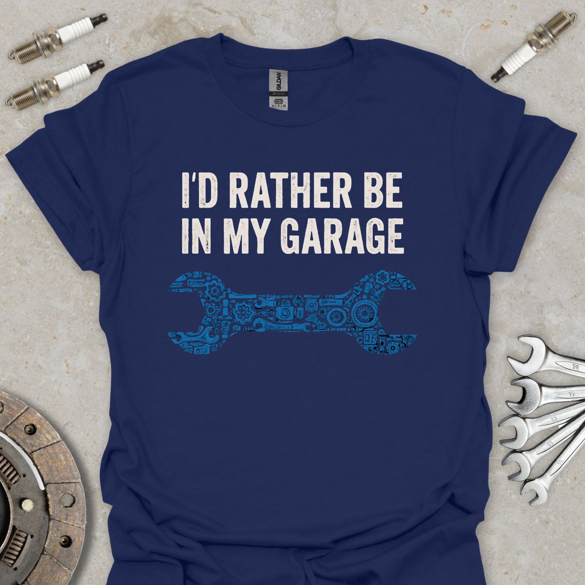 I'd rather be in my Garage T-Shirt