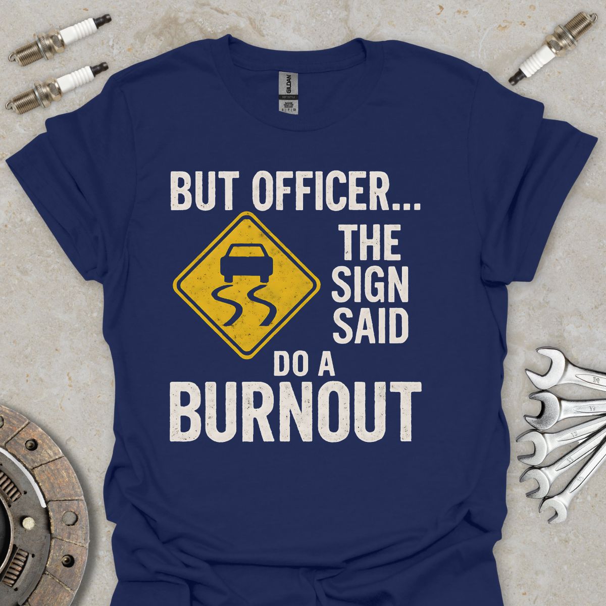 But Officer T-Shirt