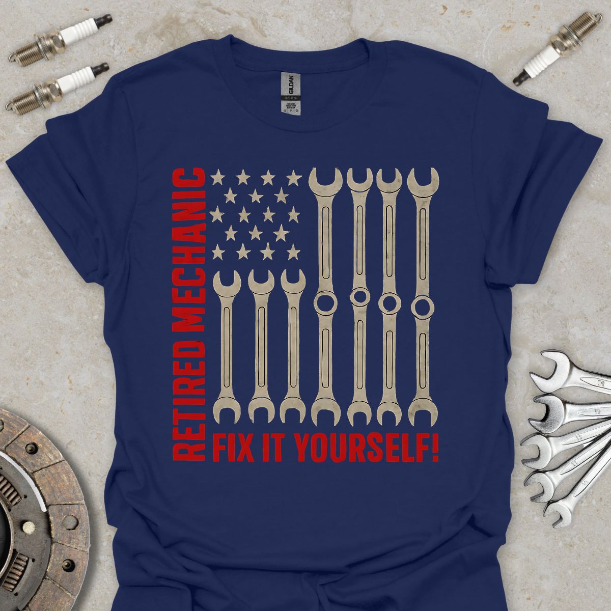 Retired Mechanic T-Shirt