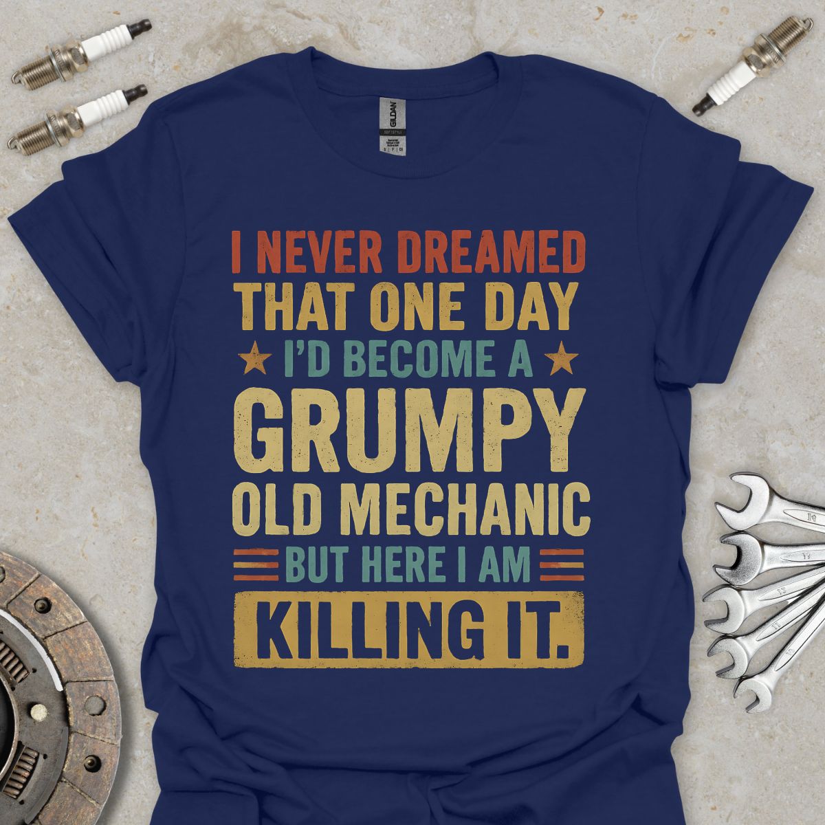 Grumpy Old Mechanic T-Shirt