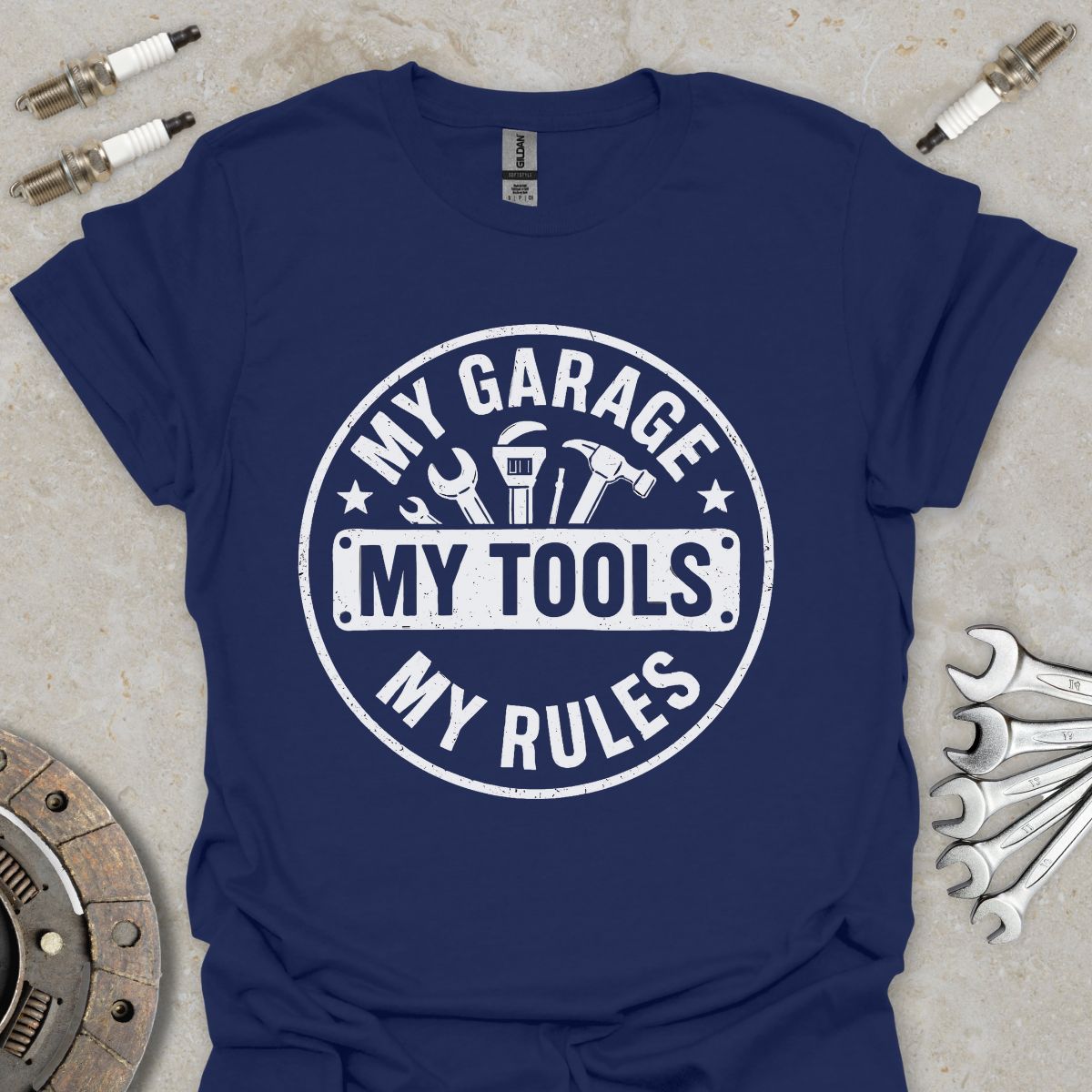 My Garage, My Tools, My Rules T-Shirt