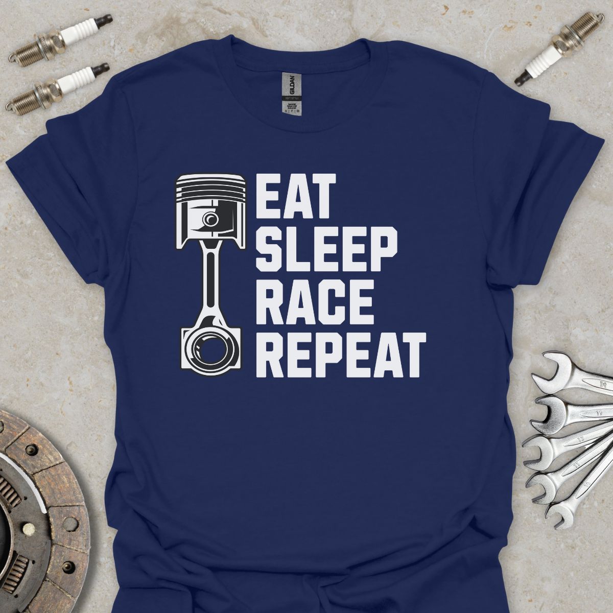 Eat, Sleep, Race, Repeat T-Shirt