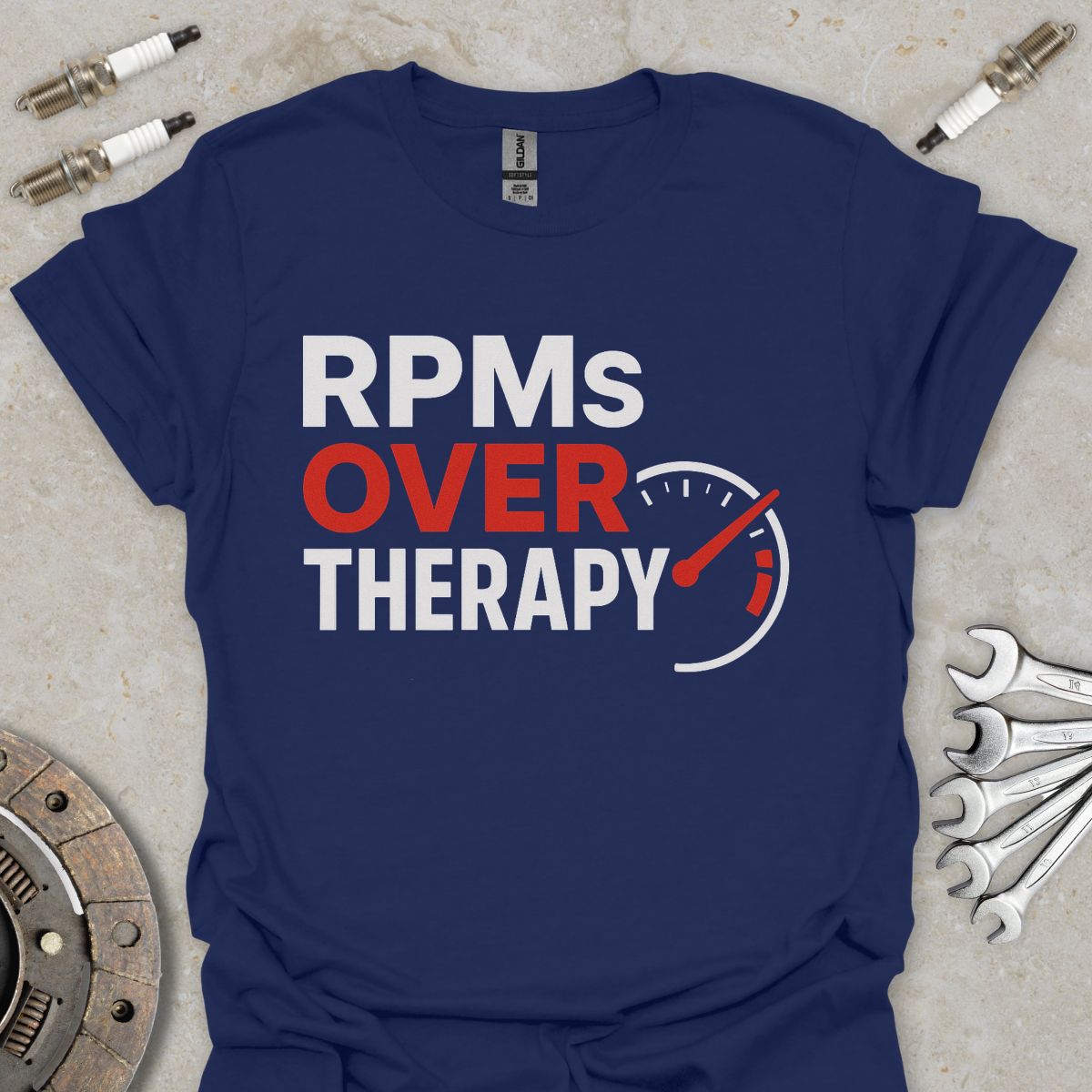 RPMs over Therapy T-Shirt